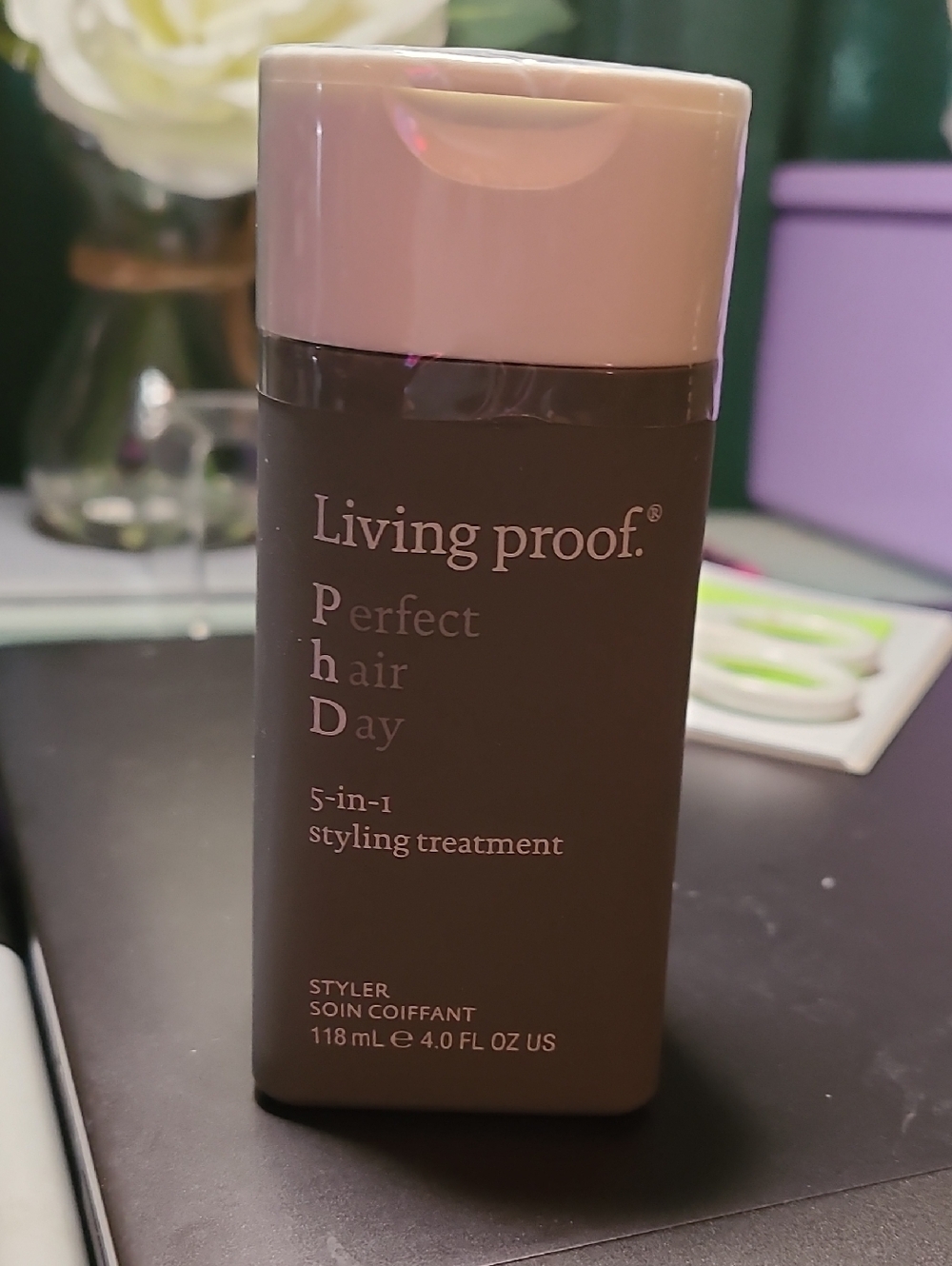 Living Proof Perfect Hair Day 5-in-1 Styling Treatment - Beige and Brown
